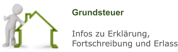 Grundsteuer Infos zu Erklärung, Fortschreibung und Erlass